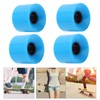 PUENTE 4pcs 60x45mm Skateboard Wheels 78A Longboard Cruiser Wheels Replacement