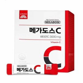 Goryeo Eundan Korea Eundan Megadose C Vitamin C 3000 3g x 60 packets 1 box / 고려은단 메가도스C 비타민C 3000 3g x 60포 1박스