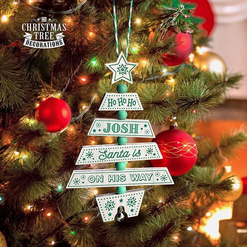 History & Heraldry Christmas Tree Decoration - Josh 269800454 Wooden