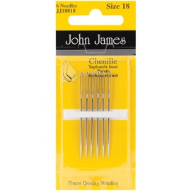 Colonial Needle Hand Needle, Size 18 6/Pkg