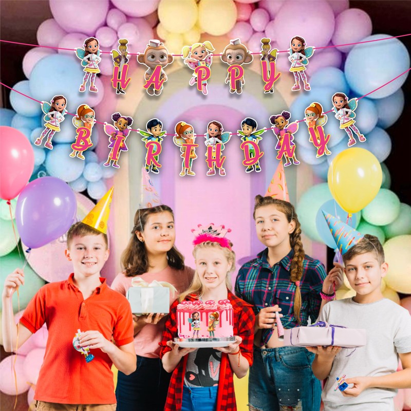 Seyal® Butterbe Cafe Happy Birthday Banner