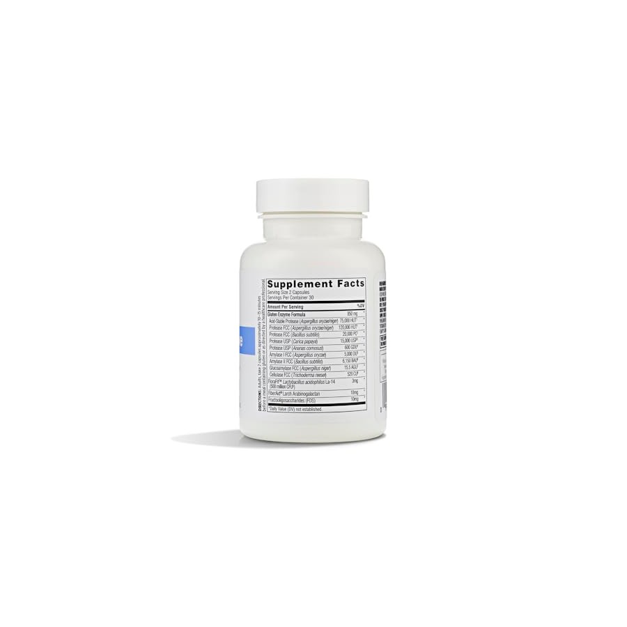 Enzymes Gluten Digestive Capsules - 60 Count
