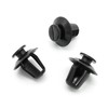 VVO Fasteners- Black Plastic Tailgate Exterior Trim Clips for Citroen