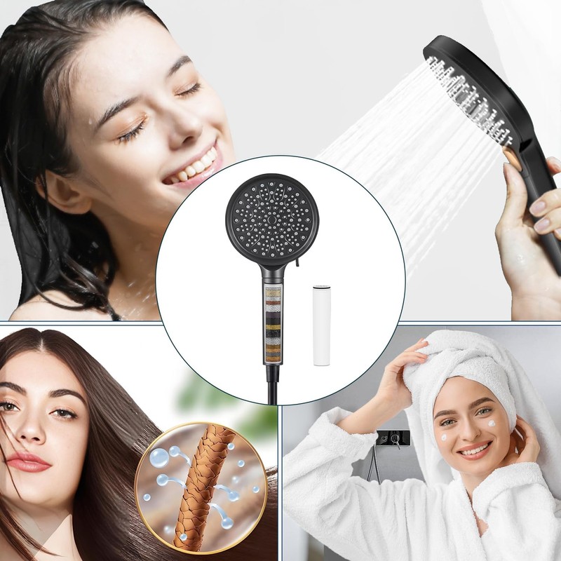 Molgoc Water Fiter for Shower Head Filter,Compatible Cobbe Shower Head