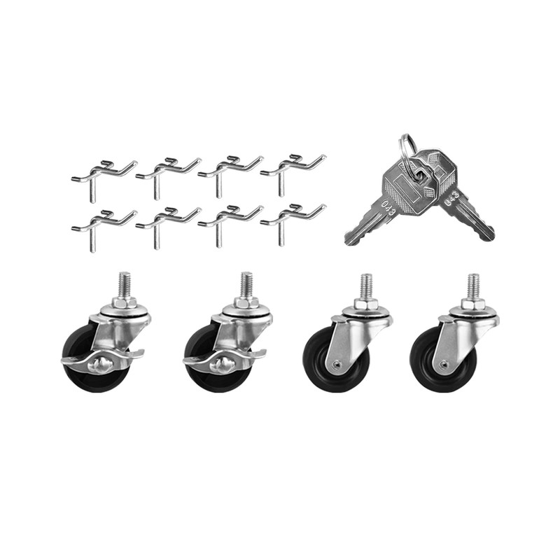 3-Drawer Rolling Tool Chest with Wheels, Removable Portable Top Box