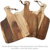 hecef Cheese Board set of 3,a Acacia Wood Cheese Plate,