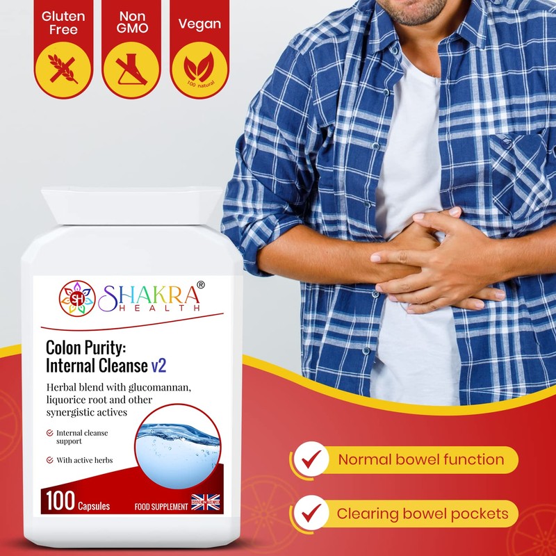 Colon Purity: Internal Cleanse v2 - Ultimate Bowel Flush, Constipation