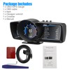 Car HUD Head Up Display, OBD+GPS Smart Gauge with Test