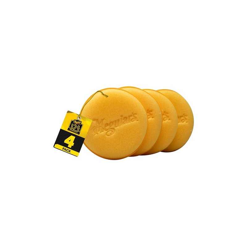 Meguiar's Oficial Gold Class Esponjas Aplicadores W0004 4 Piezas