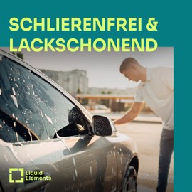 Liquid Elements Car Drying Cloth Silverback Fusion Hybrid - Absorbent Microfibre Cloths Car - Effective Car Care - Lint-Free Drying Cloth Car - Paint Gentle Car Microfibre Cloth - 50 x 80 cm