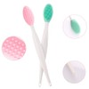 2 Pcs Lip Brush Tool,Double-Sided Silicone Exfoliating Lip Brush for