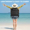 Cansky Portable Beach Chair for Adults, Outdoor Lightweight Camping Chair