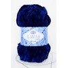 LaVita Yarn VELUR Hand Knitting Yarn, 1-Ball Packed, 100% Micro