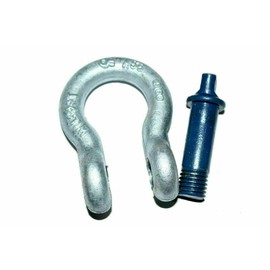D Bow Ring Shackle, 7/16" 1.5 tons Heavy Duty Trailer D Links Hook Shackle Pin Clip for Vehicle Recovery, Hauling, Tie Downs, Hanging