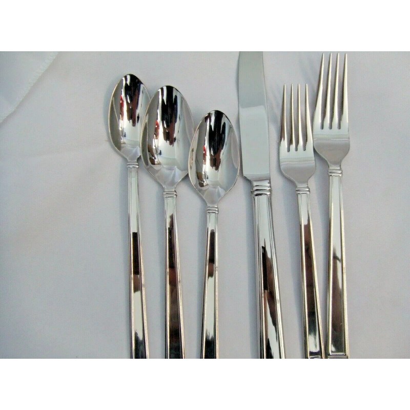 Gorham NEW ! GORMAN 80/10 STAINLESS 6 PIECE FLATWARE PLACE