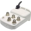 4 Way MATV Booster Amplifier/Splitter F Type
