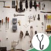 sourcing map 50Pcs Pegboard Hooks, Stainless Steel 1 Inch Spacing
