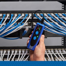 TREND Networks | Tone Generator | Data, Telephone, COAX and Electrical Copper Cable Tester | Cable Identifier and Testing Tool Set