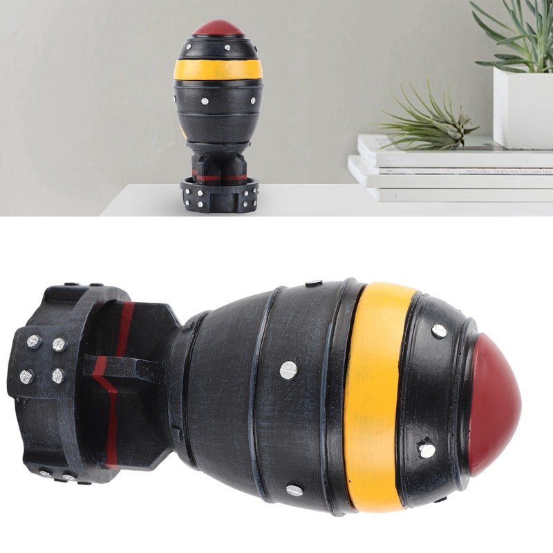 Bomb Storage Box Retro Decorative 3D Resin Craft Model Mini