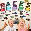 Cinrobiye 37 Pcs Races Writing Process Bulletin Board Decorations Set,Races