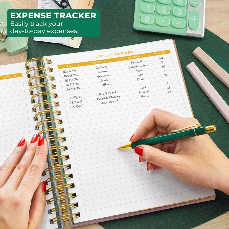 Clever Fox Budget Planner & Monthly Bill Organizer With Pockets.