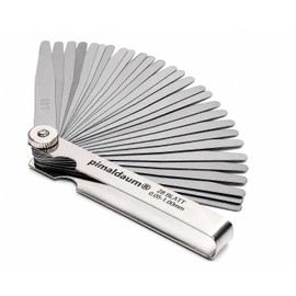 PIMALDAUM Feeler Gauge Manganese Steel 32 Blades