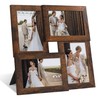 SZYUU 4x6 Collage Picture Frame,4 Photo Frame with Real Glass,Family