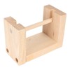 Wooden Yarn Holder 5.1in Long Sturdy Smoothing Rotatable Easy Assembly