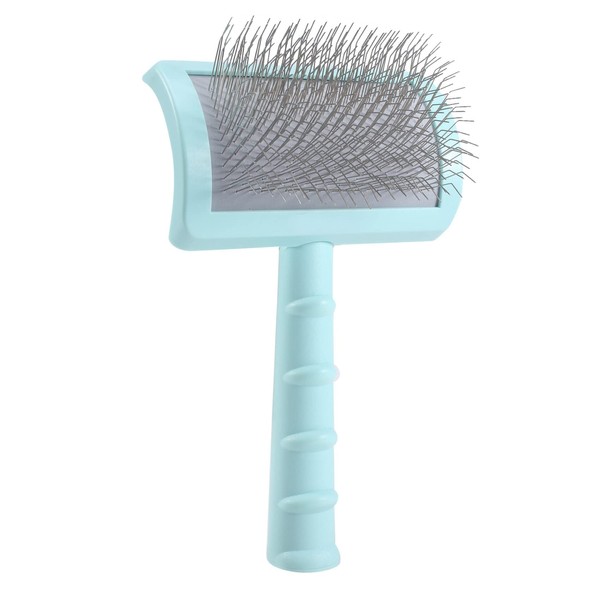 Orimommth Firm Slicker Brush for Dogs- Extra Long Pin Slicker