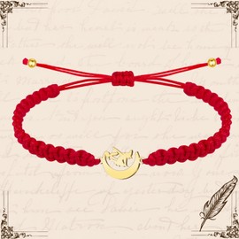 Armband mit Symbolen aus Edelstahl, Glücksbringer und Glücksbringer, Amulette gegen den bösen Blick, Damenarmband, originelles Geschenk., Einheitsgröße, Edelstahl, Kein Edelstein