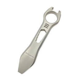FANYCS Titanium EDC Pry Bar Multi Tool Pry Bar Nail Puller Screwdriver Bottle Opener Wrench Integrated EDC Multi Tool (grey)