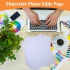 50 Pack Protective Photo Slide Pages Holds 20 Slides Top