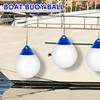 12inch Boat Mooring Buoy 2Pack,Round Boat Fenders Ball Boat Buoy