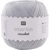 Rico Design Essentials Crochet, 100 Percent Cotton, Blue