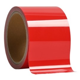 Happy Kreuz HZ4083 Tape Type Car Wrapping Film, Width: 2.8 inches (7 cm), Roll length: 19’8” (6 m), Color: Glossy Red