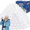 Homiar 200 PCS Fake Snow Balls, Soft Plush Artificial Indoor