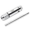 Hakkin Adjustable M3-M8 3mm-8mm HSS T-Handle Reversible Ratchet Wrench Tapping