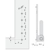 Maco Multi-Matic/Multi-Trend Corner Bearing 100 kg Consisting of 206802 and