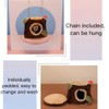Warm Winter Bird Nest with Removable Cushion, Stump Style Bird