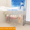 yariwiz (1 Pack) Heated Clothes Drying Rack, Folding Electric Clothes