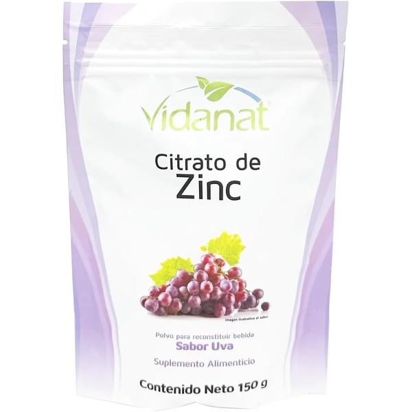 Vidanat Citrato De Zinc Uva 150g