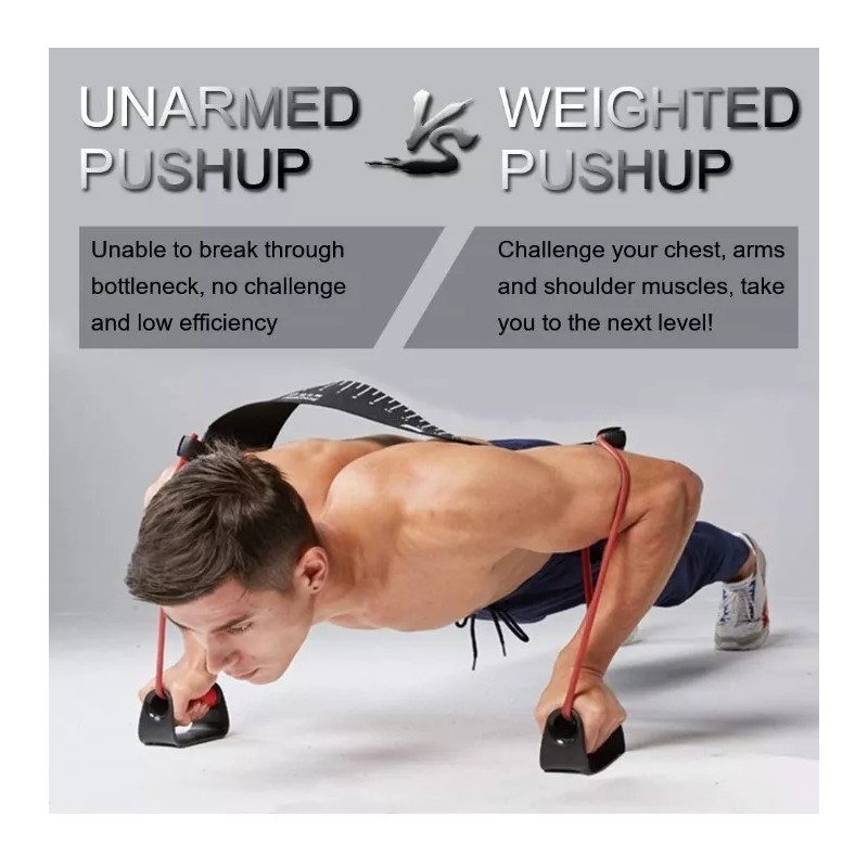 Yuqing Banda Para Hacer Lagartijas Barras Push Up Gym Con