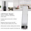 LED Power Supply Cabinet Intelligent Induction Control Adapter 300W Home