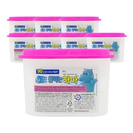 Oxy Water Drinking Hippo Wardrobe 8-piece blanket cabinet shoe cabinet drawer mold deodorizer dehumidification moisture remover
