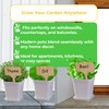 Indoor Herb Garden Kit, 9 Non-GMO Seeds with Reusable Pots,