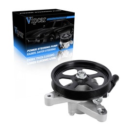 VIPCAR Power Steering Pump with Pulley – Fit for 2003–2007 Honda Accord 3.0L V6, 2003–2006 Acura MDX 3.5L V6 – Replaces 96-5349, 56110-RDJ-A02, 56110-RCA-A01, 56110-RDJ-A01, 56483-RDA-A01 (21-5349)