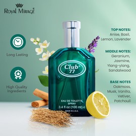 Royal Mirage Club 77 100 ml EDT Spray