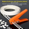 Single Hole Punch Heavy Duty Handheld Edge Banding Punching Pliers