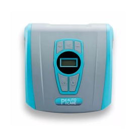 P1 Autocare Tyre Inflator, Portable Air Compressor, 150PSI Car Tyre Pump for Motorcycles, Bike tyres, Sports Balls, Auto Stop Pre-set, Pressure LED Light, LCD Screen, Fast Inflation, Low Noise
