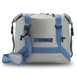 Cobalt Soft Sided Cooler Tote, Insulated and Portable 30-Can Sized Bag for Lunch, Beach, Picnic and Camping